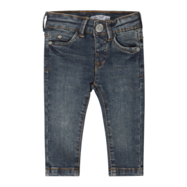 Dirkje-Jongens jeans broek skinny-jenas blauw