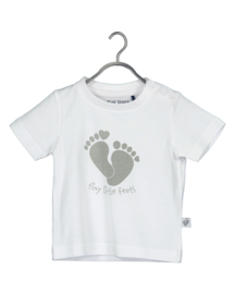 Blue Seven-Baby T-shirt-Wit
