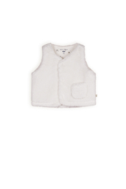 Petite Maison- Vest-Kato Teddy-natuurlijk wit