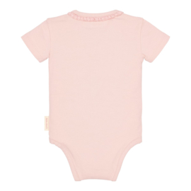 Little Dutch -Romper korte mouw roze Blossom