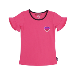 Lovestation22-Meisjes t-shirt Romy- Roze