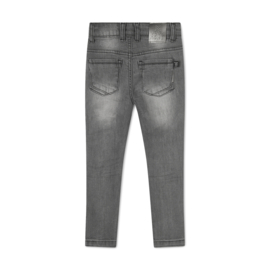 Koko Noko-Meisjes jeansbroek -Basic-Grijs