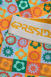 4President-Meisjes broek Nava-Smile Check Aop