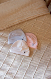 Klein Baby-Babymuts-Roze