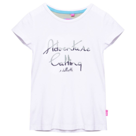 Juliette-Girls Shirt Adventure- white