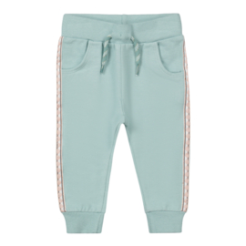 Dirkje-Meisjes Joggingbroek-Aqua