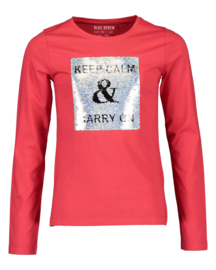 Blue Seven-Meisjes T-Shirt- Rood