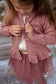 Little Dutch-Meisjes gebreid vest-Rouge
