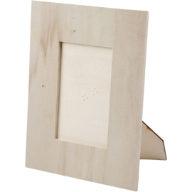 Houten fotolijst 16 x 20 cm–Blank hout–Zelf te versieren