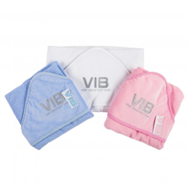 VIB-Meisjes Badcape VIB -Roze-Zilver