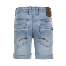 Koko Noko-Jongens Korte jeansbroek loose fit- Blauw