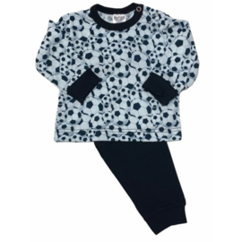 Beeren-LPC-Baby Boys Pyjama Soccer-Black-White