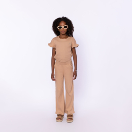 No Way Monday-Meisjes 2-delig set-Beige