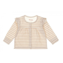 Dirkje-Baby Meisjes vest-Off White