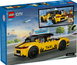 LEGO City gele taxi-60487