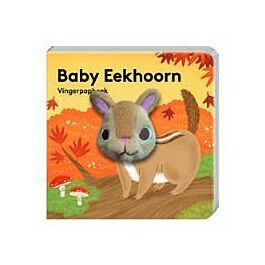 Image Books-Vingerpopboek - Baby Eekhoorn- Multi Color