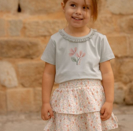 Little Dutch - T-shirt korte mouw -Mint groen
