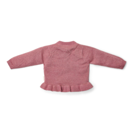 Little Dutch-Meisjes gebreid vest-Rouge