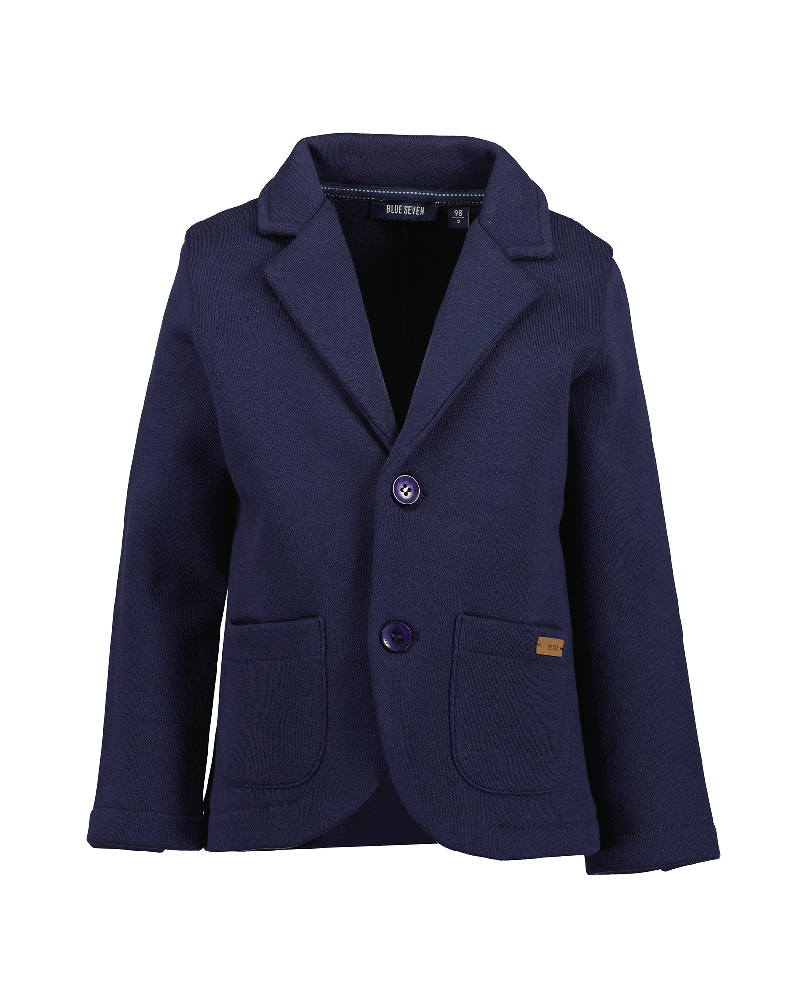 Blue Seven -Jongens sweatvest-Nacht blauw