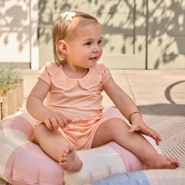 Dirkje-Meisjes t-shirt-Peach