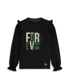 4President-Meisjes T-Shirt Anoek-Black