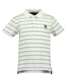 Blue Seven-Jongens polo shirt-Wit streep