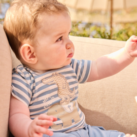 Dirkje-Jongens T-shirt-Blauw