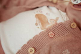 Little Dutch - Gebreid vestje- Fairy Pink