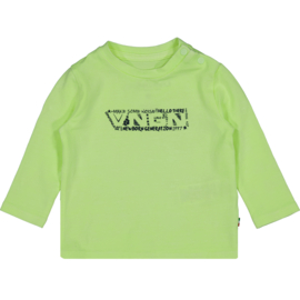 Vingino -Baby jongens t-shirt Jille-Bright Neon Yellow
