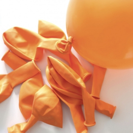 Globos Ballonnen Oranje 10st no 12-Orange
