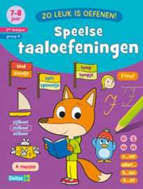 Deltas-Zo leuk is oefenen! - Speelse taaloefeningen (7-8 j)-Purple