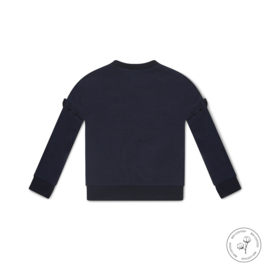 Koko Noko-Meisjes sweater Nova  ls Bio Cotton-Navy