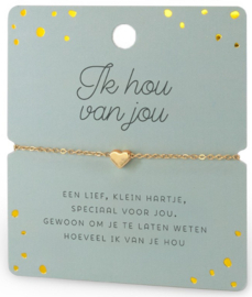 Miko- Armband- Ik hou van jou