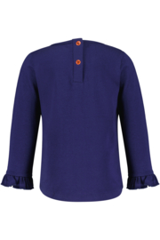 4President-Meisjes T-Shirt Heidi-Navy