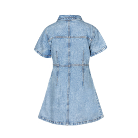 Dutch Dream Denim-Meisjes Jeans jurk-GAUNI-Blauw