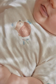 Little Dutch -T-shirt korte mouw zand Sand Melee