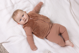 Petite Maison- Kato Fluffy gilette vest-Caramel