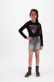 Vingino -Girls Shirt Jolande-Deep Black