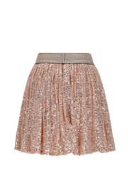 Moodstreet-Meisjes RORI sequined skirt-Red Copper