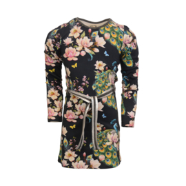 LoFff-Meisjes Tunic Peacock- Allover-Peacock print