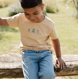 Little Dutch-T-shirt korte mouw-Almond