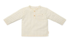 Little Dutch - Blouse lange mouw -Bos Groene streep