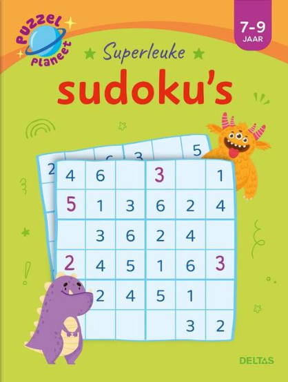 Deltas-Puzzel planeet- Superleuke Sudoku's- 7-9Jaar