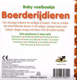 CBC-Baby voelboekje Boerderij dieren-White