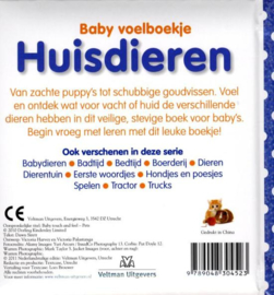 CBC-Baby voelboekje Huisdieren-White