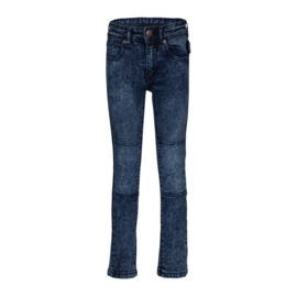 Dutch Dream Denim-Jongens jeans broek- Extra slim fit hyper stretch-Mwema-Washed Blue