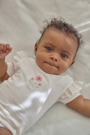 Little Dutch -T-shirt korte mouw wit