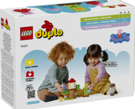 LEGO DUPLO-Peppa Pig  tuin en boomhut-10431