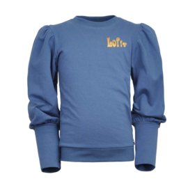 LoFff-Meisjes Sweater Olivia-Blauw