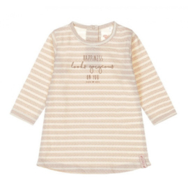 Dirkje-Baby Meisjes Jurk Ls-Off White